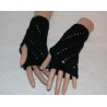 Stulpen - fingerlose Handschuhe - Lochmuster