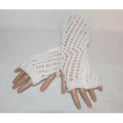 Stulpen - fingerlose Handschuhe - Lochmuster