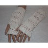 Stulpen - fingerlose Handschuhe - Lochmuster