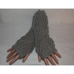 Stulpen - fingerlose Handschuhe - Lochmuster