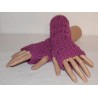 Stulpen - fingerlose Handschuhe - Lochmuster