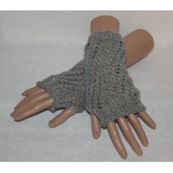 Stulpen - fingerlose Handschuhe - Lochmuster