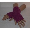 Stulpen - fingerlose Handschuhe - Lochmuster
