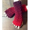 Stulpen - fingerlose Handschuhe - Farbverlauf - Zopf - Einzelstücke