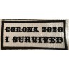 patches - Aufnaeher - corona 2020 I survived