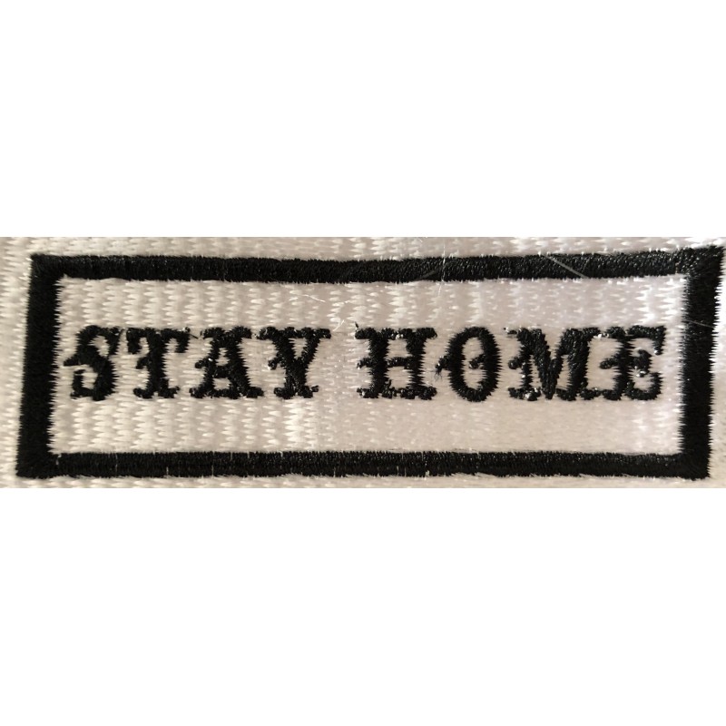 patches - Aufnaeher - stay home