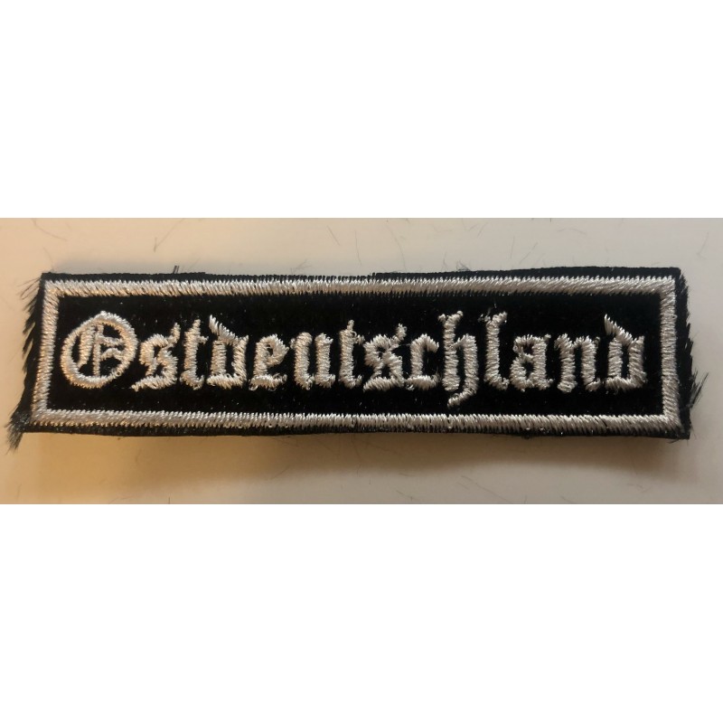 Ostdeutschland - Aufnäher - patches