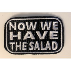 now we have the salad -...