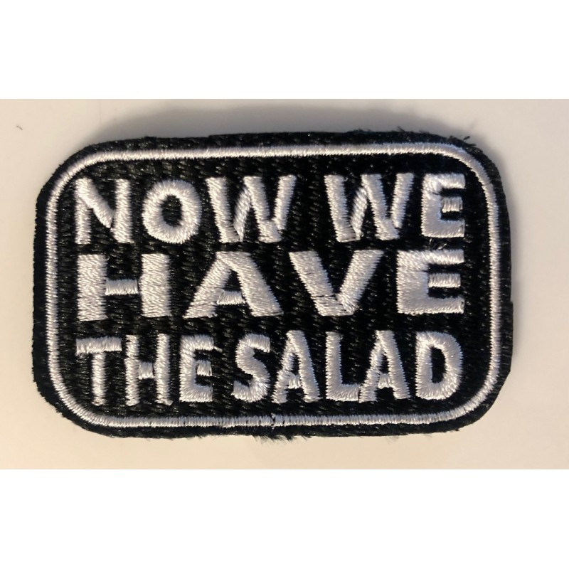 now we have the salad - Aufnäher - patches