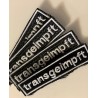 transgeimpft - Aufnäher - patches