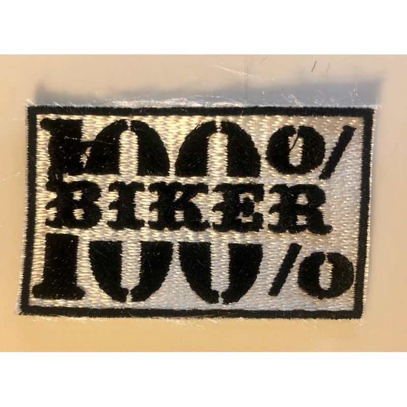 100% biker Aufnäher - patches