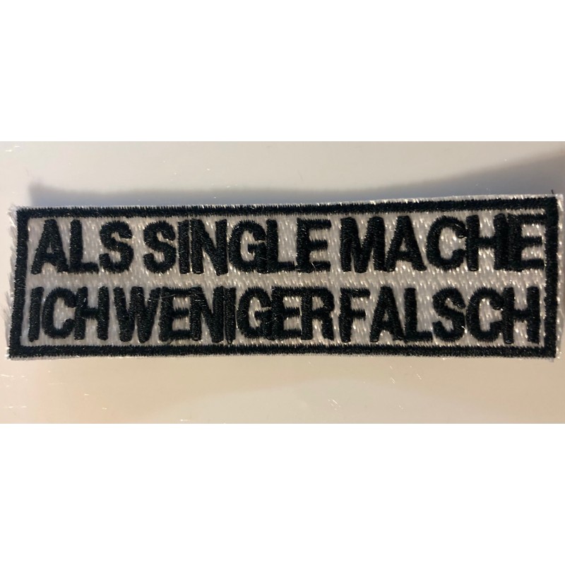 patches - Aufnäher - gestickt