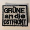 patches - Aufnäher - Grüne - gestickt