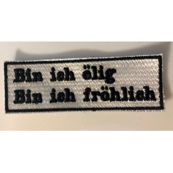 patch - Aufnäher - ölig -...