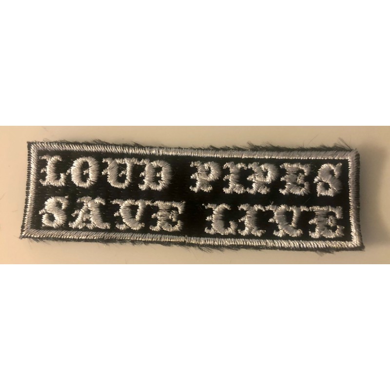 patches - Aufnaeher - loud pipes