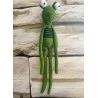 Frosch - gehäkelt - hangefertigt