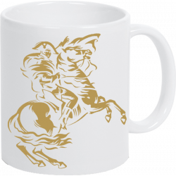 Napoleon in Fernneuendorf - Tasse