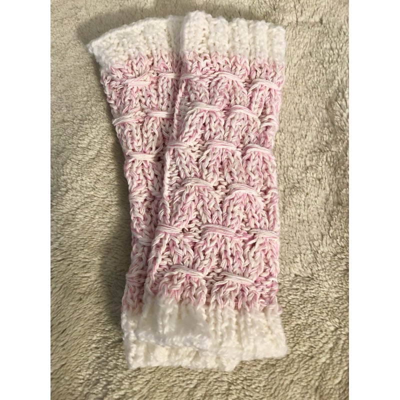 Stulpen - fingerlose Handschuhe - Raute