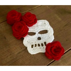 Applikationen, Accessoires - skull - handgefertigt