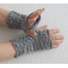 Stulpen  - fingerlose Handschuhe - Zopf