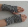 Stulpen  - fingerlose Handschuhe - Zopf