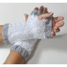 Stulpen - fingerlose Handschuhe - Zopf - mix