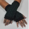 Stulpen - fingerlose Handschuhe - Zopf - mix