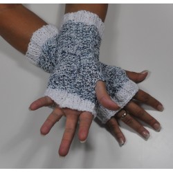 Stulpen - fingerlose Handschuhe - Zopf - mix