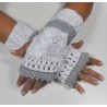 Stulpen - fingerlose Handschuhe - Zopf - mix 2