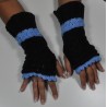 Stulpen - fingerlose Handschuhe - Zopf - mix 2