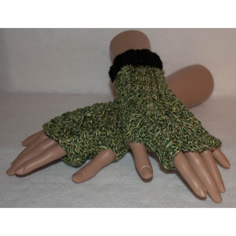 Stulpen - fingerlose Handschuhe - Fächer