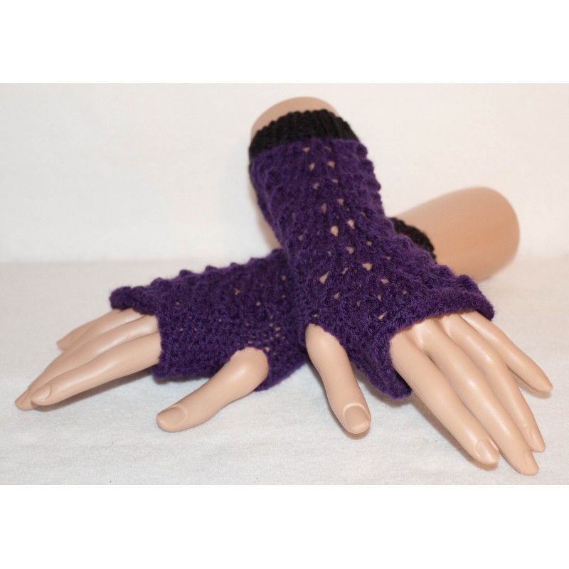 Stulpen - fingerlose Handschuhe - Fächer