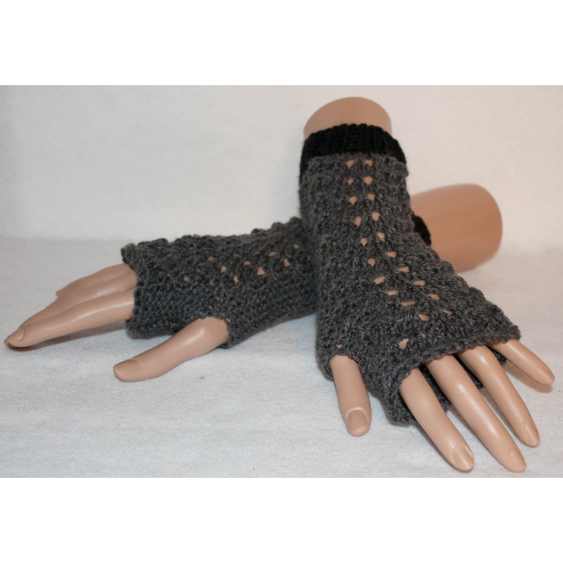 Stulpen - fingerlose Handschuhe - Fächer