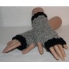 Stulpen - fingerlose Handschuhe - Raute