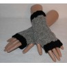 Stulpen - fingerlose Handschuhe - Raute