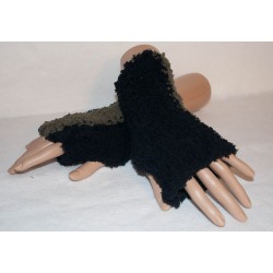 Stulpen - fingerlose Handschuhe - kuschelig weich