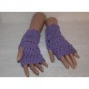 Stulpen - fingerlose Handschuhe - Lochmuster