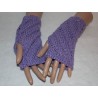 Stulpen - fingerlose Handschuhe - Lochmuster