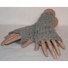 Stulpen - fingerlose Handschuhe - Lochmuster