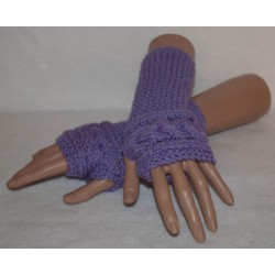 Stulpen - fingerlose Handschuhe - Lochmuster