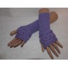 Stulpen - fingerlose Handschuhe - Lochmuster