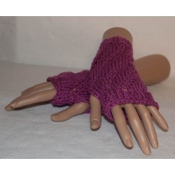 Stulpen - fingerlose Handschuhe - Lochmuster