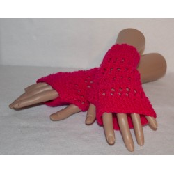 Stulpen - fingerlose Handschuhe - Lochmuster