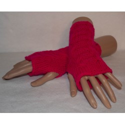 Stulpen - fingerlose Handschuhe - Lochmuster