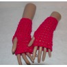 Stulpen - fingerlose Handschuhe - Lochmuster